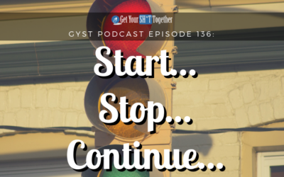 136: Start… Stop… Continue…